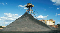 Stockpiling heavy mineral concentrate