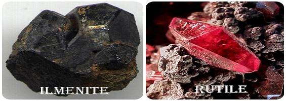major titanium minerals