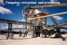 Tungsten Mining& Beneficiation equipment